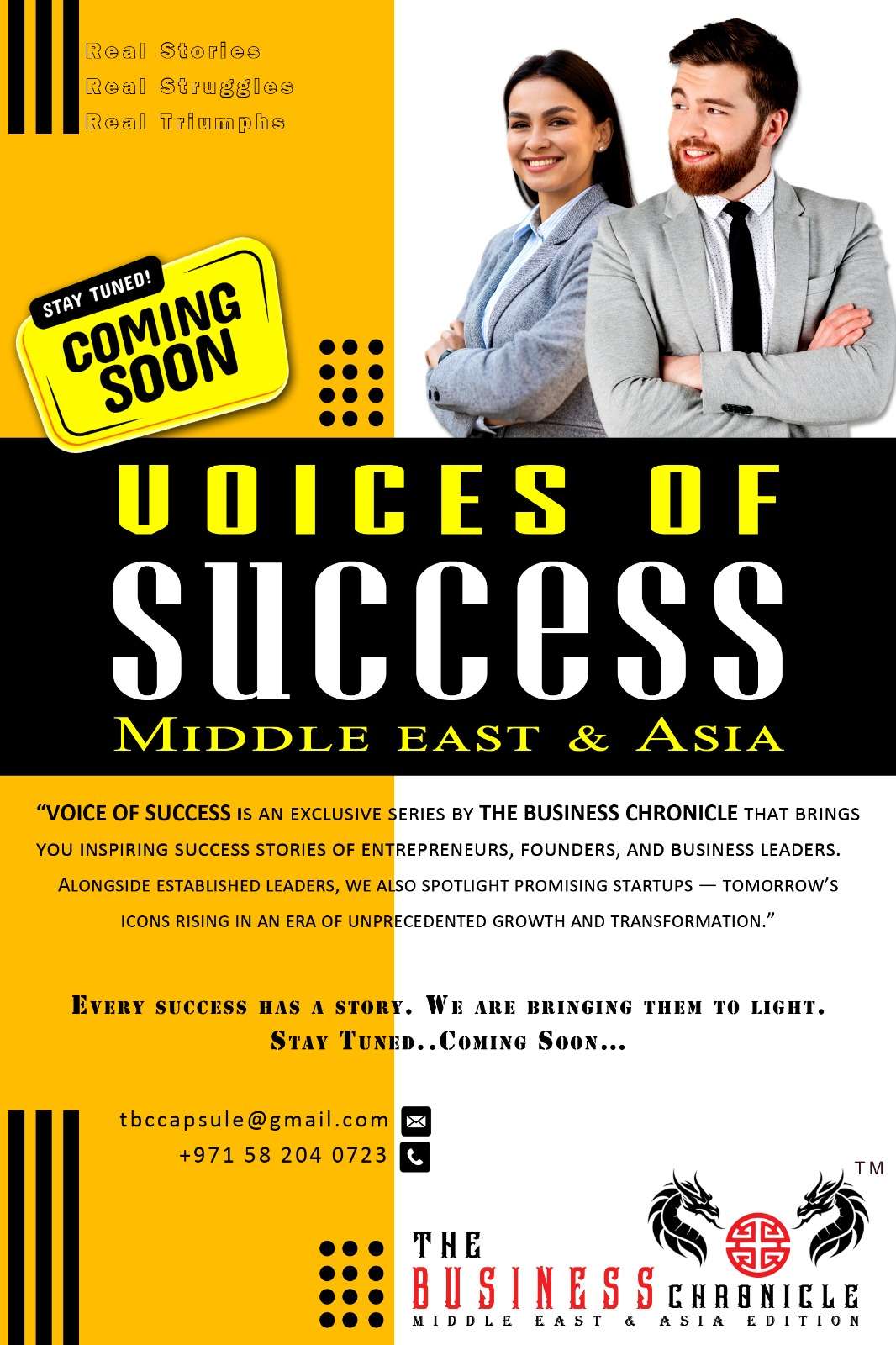 The Business Chronicle Advertisement